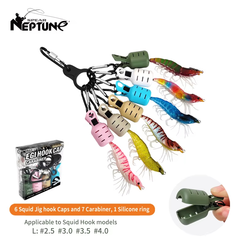 6pcs Colorful Squid Jig Hook C - огляд і ціна Fishing Hook Jig