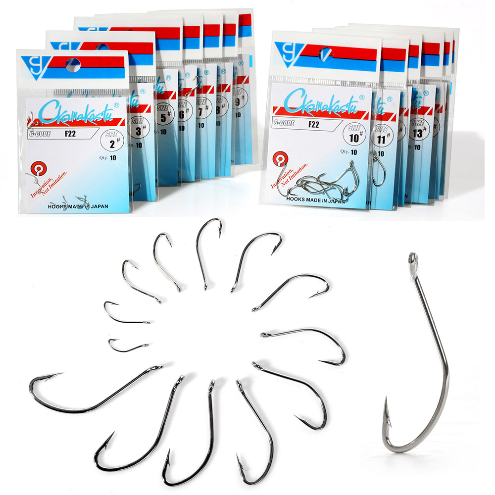 Ckamakastu F22 White Saltwater - огляд і ціна Fishing Hook Offset