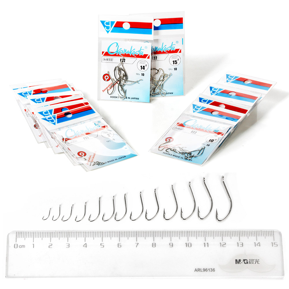 Ckamakastu F22 White Saltwater - огляд і ціна Fishing Hook Offset
