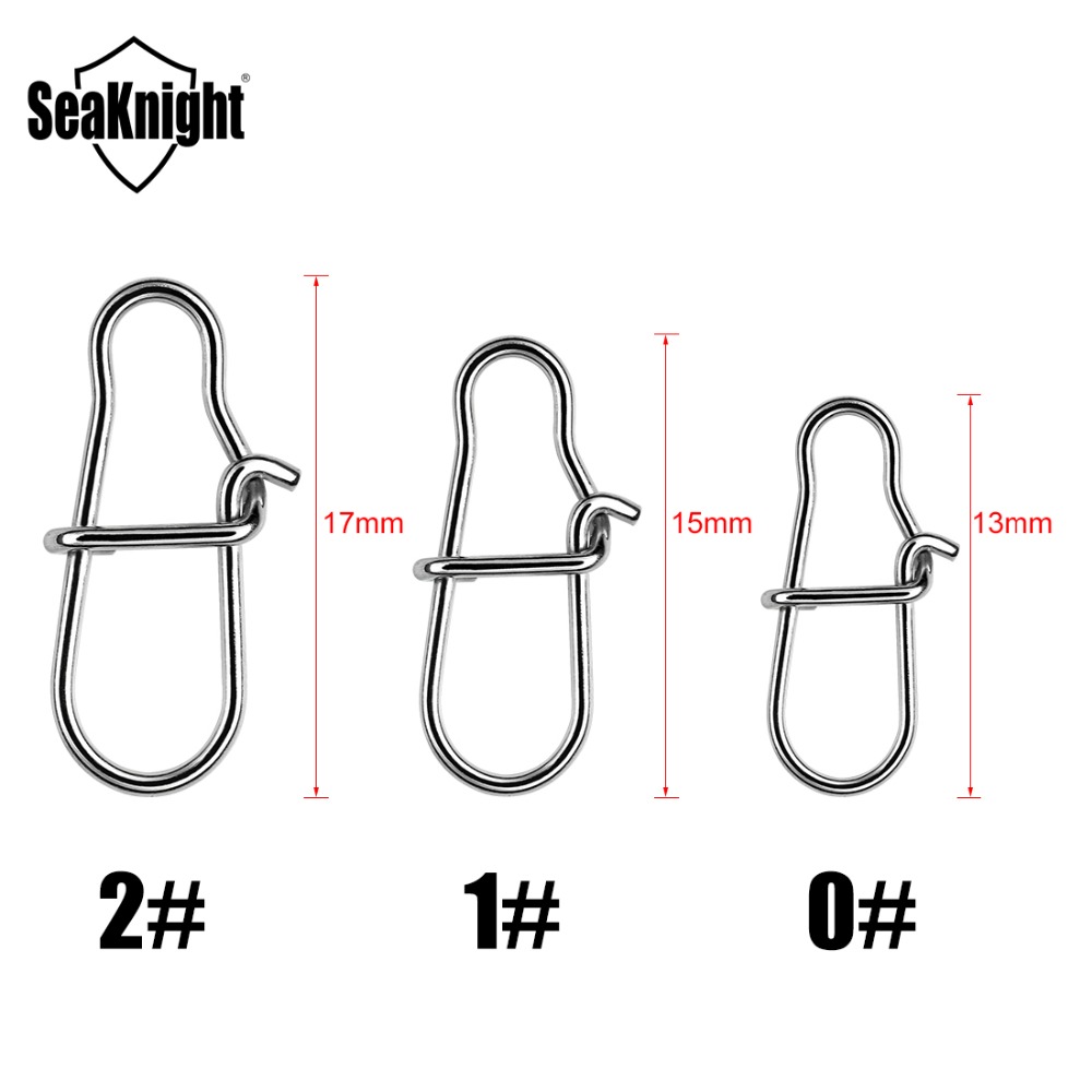SeaKnight 50PCS/Lot Fishing Co - огляд і ціна Fishing Hook Stainless Steel