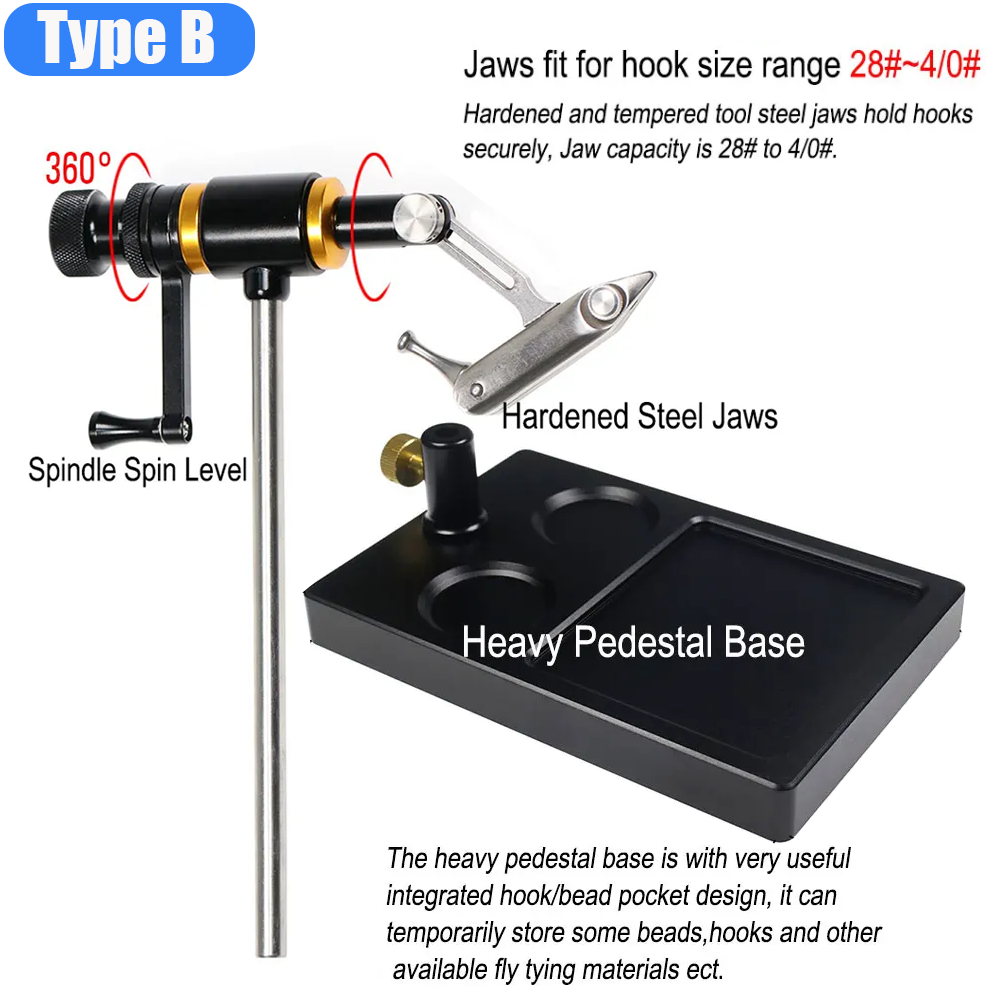 Wifreo 360° Rotation Fly Tying - огляд і ціна Fishing Hook Jig